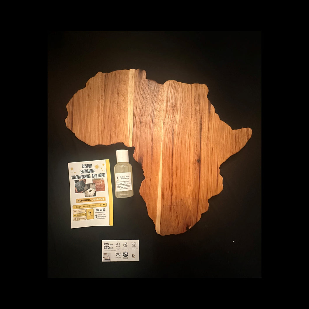 Africa inspired cutting board